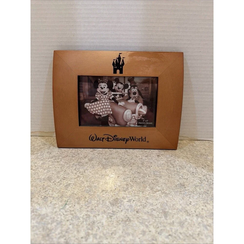 Disney Parks Photo Frame Mickey Mouse Minnie Mouse Goofy Disney Franchise